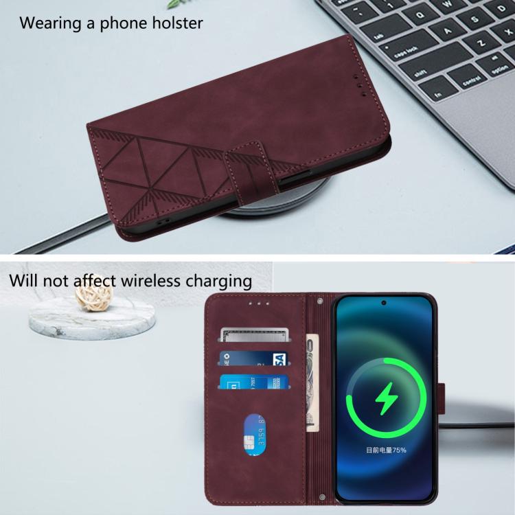 Crossbody 3D Embossed Flip Leather Phone Case, For Samsung Galaxy M56 5G, For Samsung Galaxy F16 5G Global, For Samsung Galaxy F06 5G / M06 5G, For Samsung Galaxy Xcover7 Pro