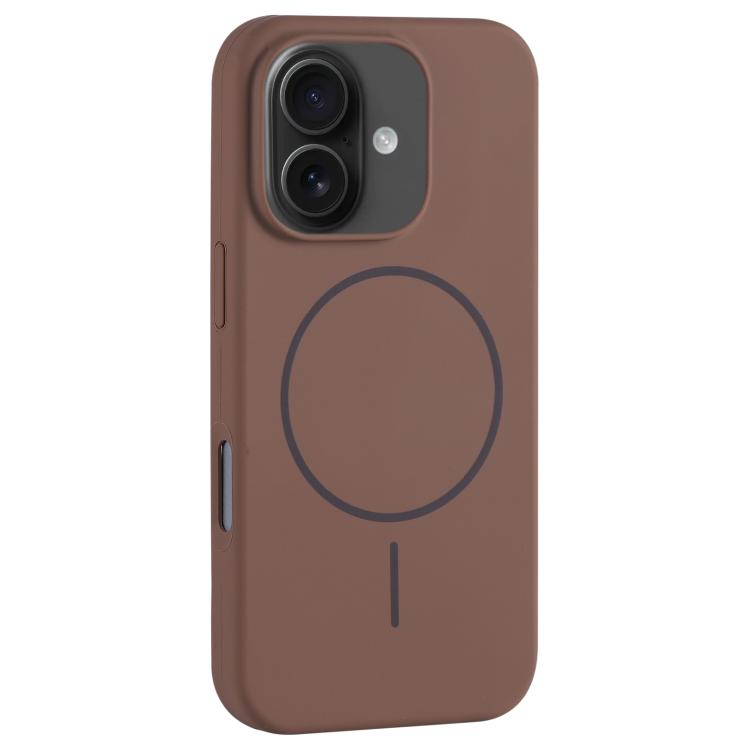 Large Hole Camera MagSafe Liquid Silicone Full Coverage Phone Case, For iPhone 16 Pro Max, For iPhone 16 Pro, For iPhone 16 Plus, For iPhone 16