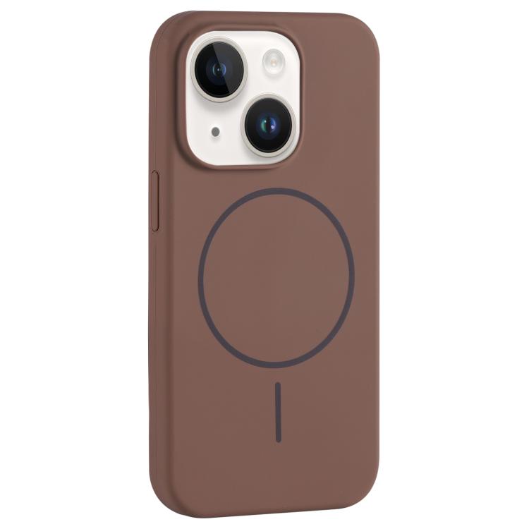 Large Hole Camera MagSafe Liquid Silicone Full Coverage Phone Case, For iPhone 14 Plus, For iPhone 14, For iPhone 14 Pro, For iPhone 14 Pro Max