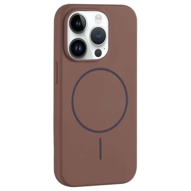 Large Hole Camera MagSafe Liquid Silicone Full Coverage Phone Case, For iPhone 14 Plus, For iPhone 14, For iPhone 14 Pro, For iPhone 14 Pro Max