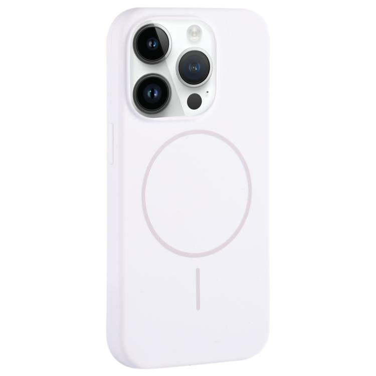 Large Hole Camera MagSafe Liquid Silicone Full Coverage Phone Case, For iPhone 14 Plus, For iPhone 14, For iPhone 14 Pro, For iPhone 14 Pro Max