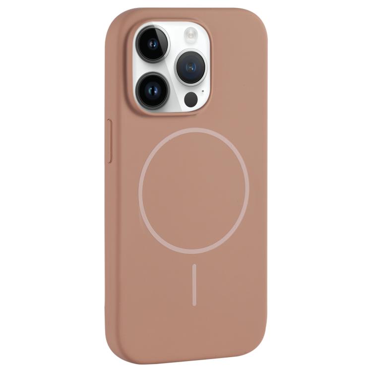 Large Hole Camera MagSafe Liquid Silicone Full Coverage Phone Case, For iPhone 14 Plus, For iPhone 14, For iPhone 14 Pro, For iPhone 14 Pro Max