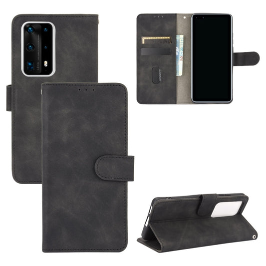 Solid Color Skin Feel Magnetic Buckle Horizontal Flip Calf Texture PU Leather Case with Holder & Card Slots & Wallet, For Huawei P40 Pro+, For Huawei Honor 30, For Huawei P40, For Huawei Y6 (2019) / Honor Y6s, For Huawei Honor 30 Pro, For Huawei Y6p   ...