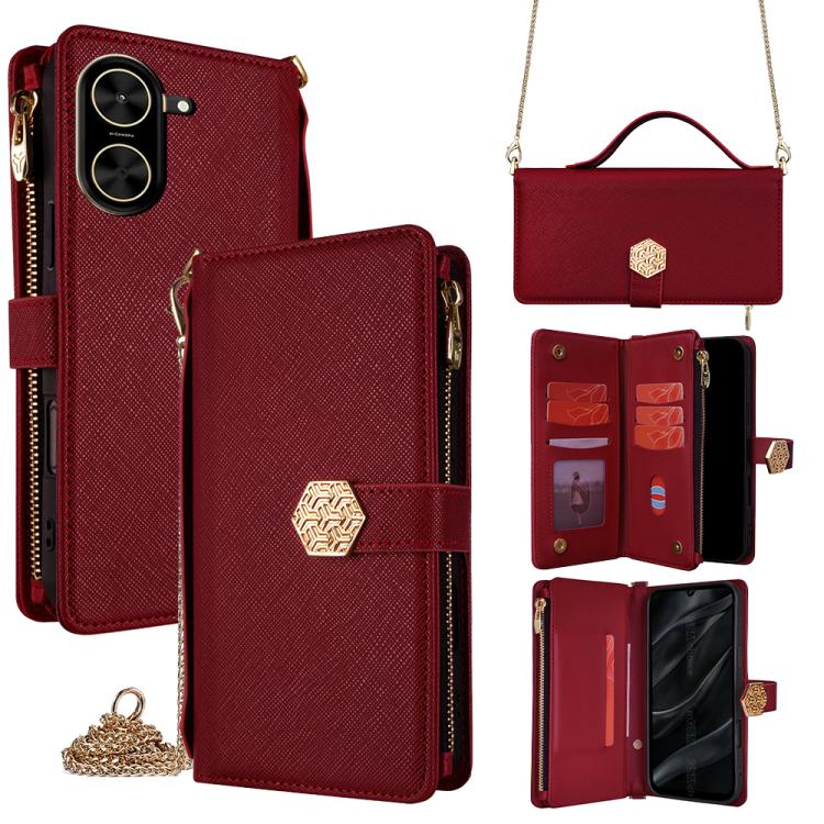 Crossbody Handle Cross Texture Leather Phone Case, For Redmi A7 Pro 171mm / Poco C85x 5G, For Redmi Turbo 5 Max 5G / Poco X8 Pro Max 5G, For Redmi Turbo 5 5G / Poco X8 Pro 5G, For Redmi K90 Pro Max 5G / Poco F8 Ultra                                    ...