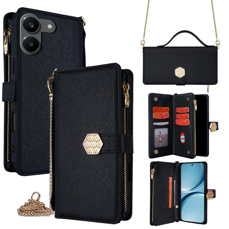 Crossbody Handle Cross Texture Leather Phone Case, For Redmi A7 Pro 171mm / Poco C85x 5G, For Redmi Turbo 5 Max 5G / Poco X8 Pro Max 5G, For Redmi Turbo 5 5G / Poco X8 Pro 5G, For Redmi K90 Pro Max 5G / Poco F8 Ultra                                    ...