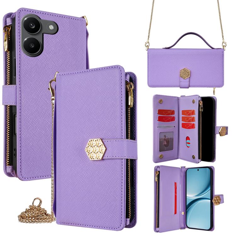 Crossbody Handle Cross Texture Leather Phone Case, For Redmi A7 Pro 171mm / Poco C85x 5G, For Redmi Turbo 5 Max 5G / Poco X8 Pro Max 5G, For Redmi Turbo 5 5G / Poco X8 Pro 5G, For Redmi K90 Pro Max 5G / Poco F8 Ultra                                    ...