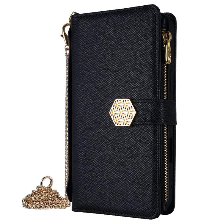 Crossbody Handle Cross Texture Leather Phone Case, For Xiaomi 17 Ultra, For Xiaomi 17 Pro Max, For Xiaomi 17 Pro, For Xiaomi 17, For Xiaomi Civi 5 Pro 5G, For Xiaomi 15 Ultra, For Xiaomi 14T Pro 5G, For Xiaomi 14T 5G