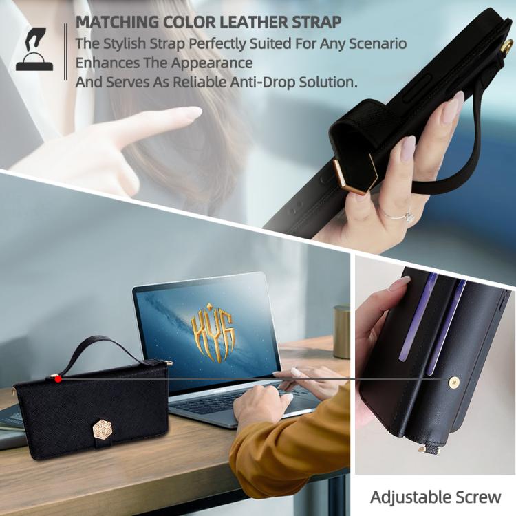 Crossbody Handle Cross Texture Leather Phone Case, For Xiaomi 17 Ultra, For Xiaomi 17 Pro Max, For Xiaomi 17 Pro, For Xiaomi 17, For Xiaomi Civi 5 Pro 5G, For Xiaomi 15 Ultra, For Xiaomi 14T Pro 5G, For Xiaomi 14T 5G