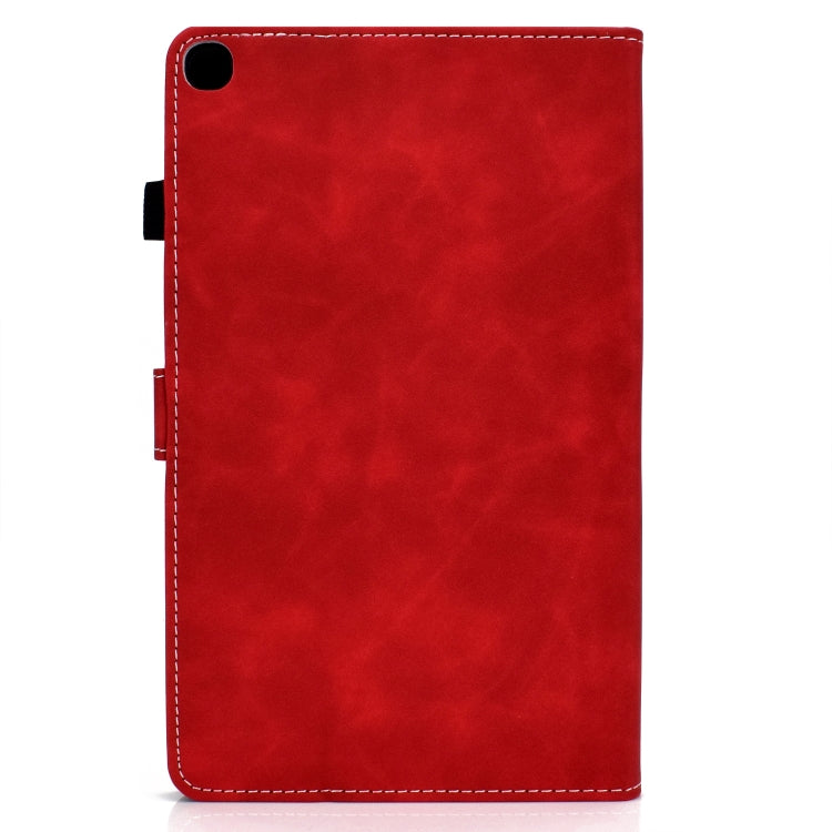 Cowhide Texture Horizontal Flip Leather Case with Holder & Card Slots, For Samsung Galaxy Tab A7 10.4 2020 T500