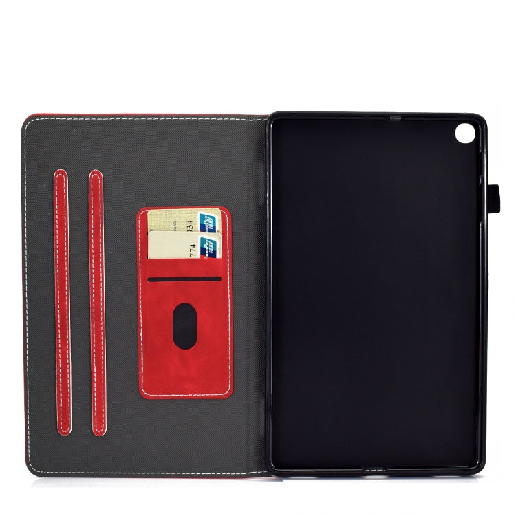 Cowhide Texture Horizontal Flip Leather Case with Holder & Card Slots, For Samsung Galaxy Tab A7 10.4 2020 T500