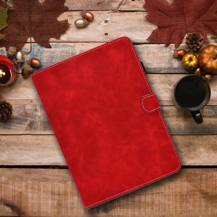 Cowhide Texture Horizontal Flip Leather Case with Holder & Card Slots & Sleep / Wake-up Function, For Samsung Galaxy Tab S8 / Galaxy Tab S7 T870