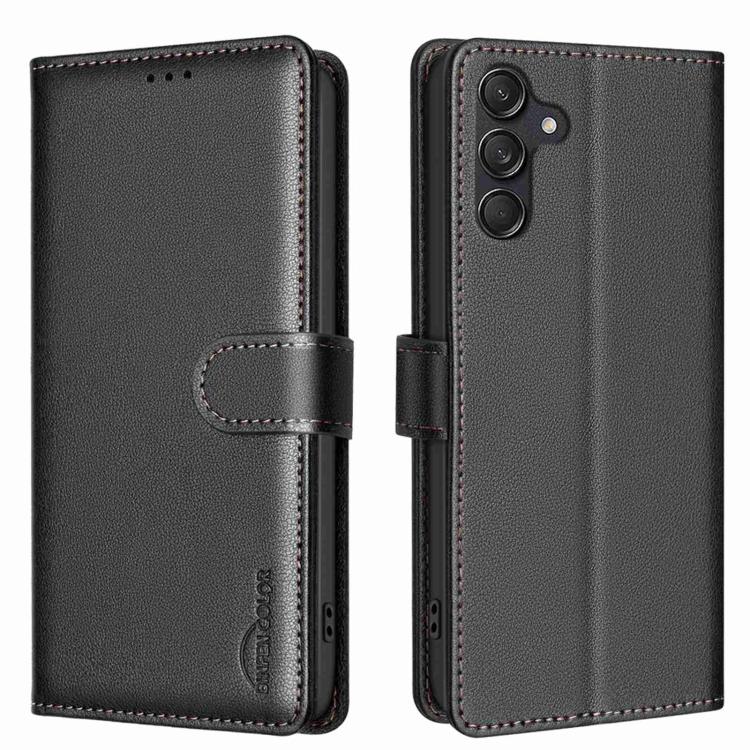 Litchi Texture RFID Anti-theft Leather Phone Case, For Samsung Galaxy M36 5G6 5G, For Samsung Galaxy M16 5G / F16 5G, For Samsung Galaxy M06 5G / F06 5G, For Samsung Galaxy XCover 7 Pro