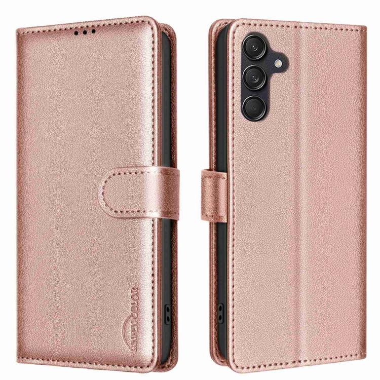 Litchi Texture RFID Anti-theft Leather Phone Case, For Samsung Galaxy M36 5G6 5G, For Samsung Galaxy M16 5G / F16 5G, For Samsung Galaxy M06 5G / F06 5G, For Samsung Galaxy XCover 7 Pro