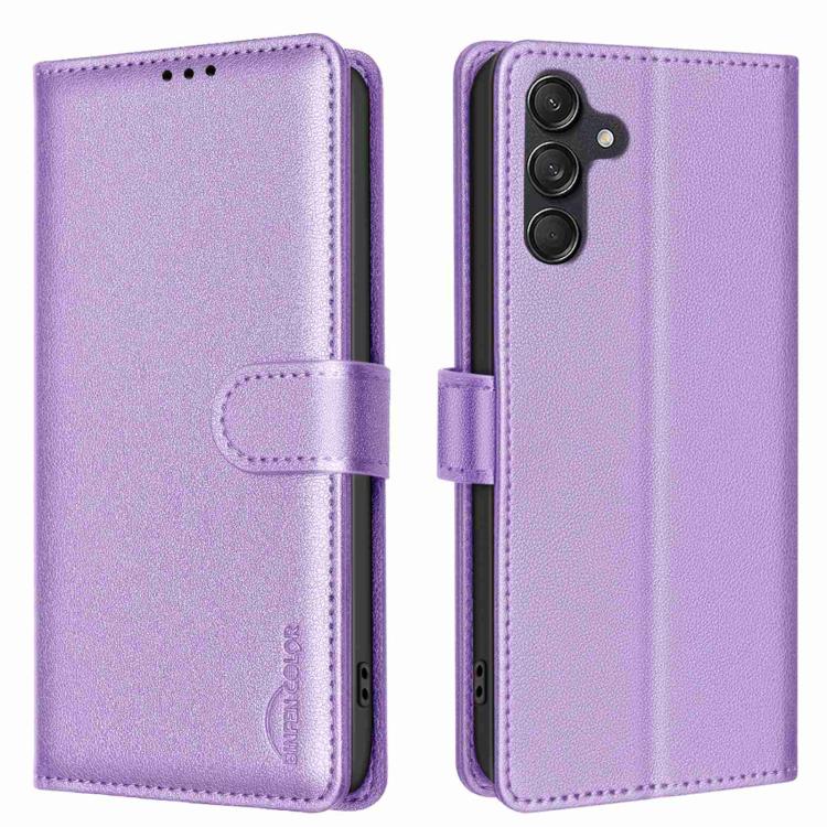 Litchi Texture RFID Anti-theft Leather Phone Case, For Samsung Galaxy M36 5G6 5G, For Samsung Galaxy M16 5G / F16 5G, For Samsung Galaxy M06 5G / F06 5G, For Samsung Galaxy XCover 7 Pro