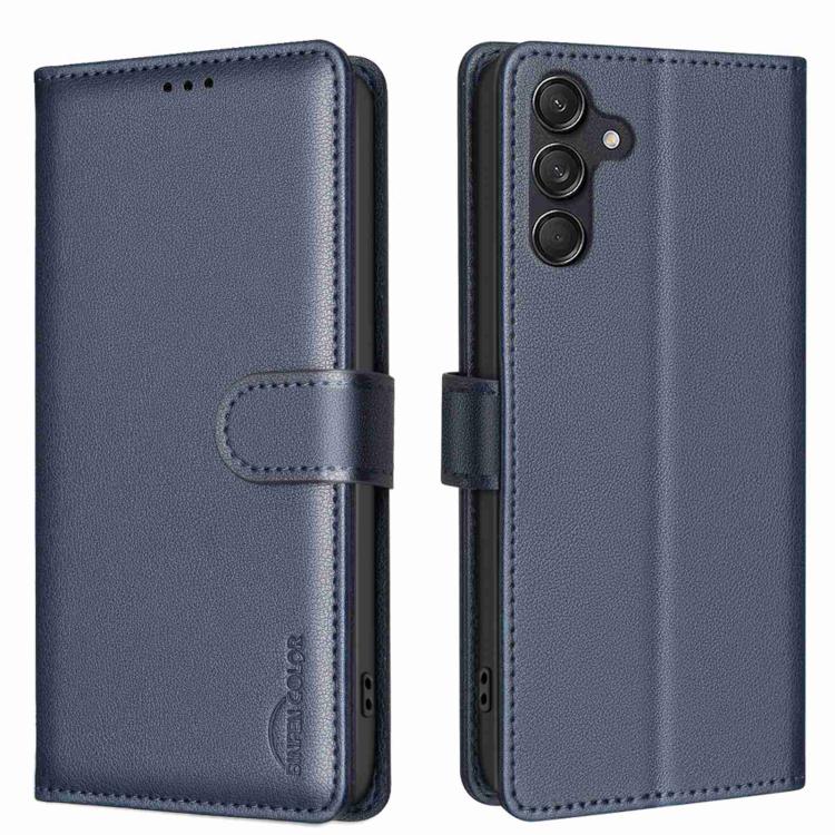 Litchi Texture RFID Anti-theft Leather Phone Case, For Samsung Galaxy M36 5G6 5G, For Samsung Galaxy M16 5G / F16 5G, For Samsung Galaxy M06 5G / F06 5G, For Samsung Galaxy XCover 7 Pro