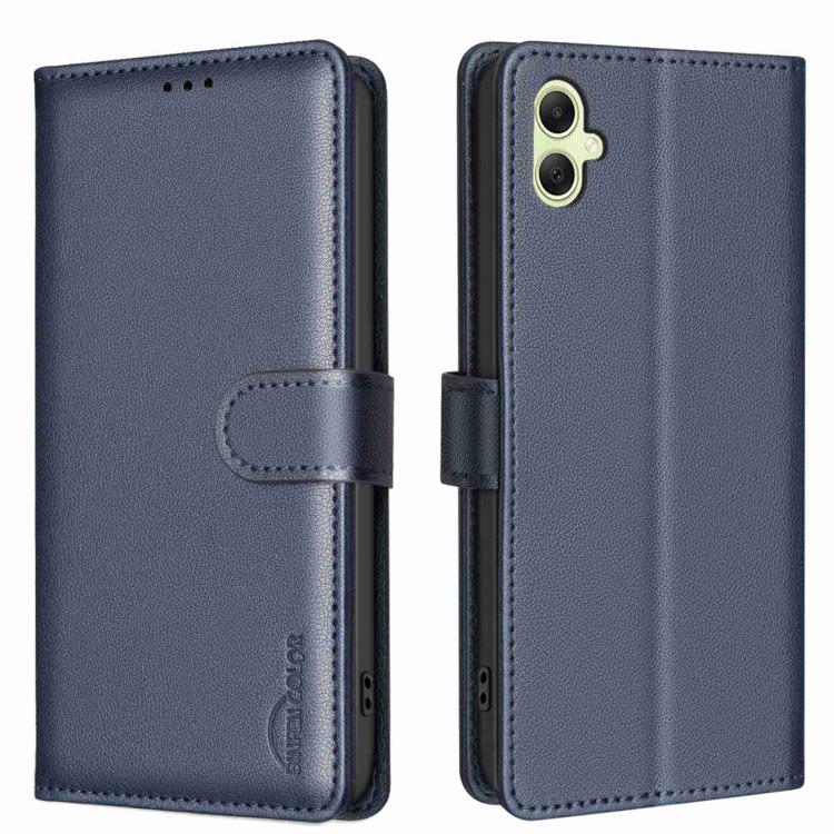 Litchi Texture RFID Anti-theft Leather Phone Case, For Samsung Galaxy M36 5G6 5G, For Samsung Galaxy M16 5G / F16 5G, For Samsung Galaxy M06 5G / F06 5G, For Samsung Galaxy XCover 7 Pro