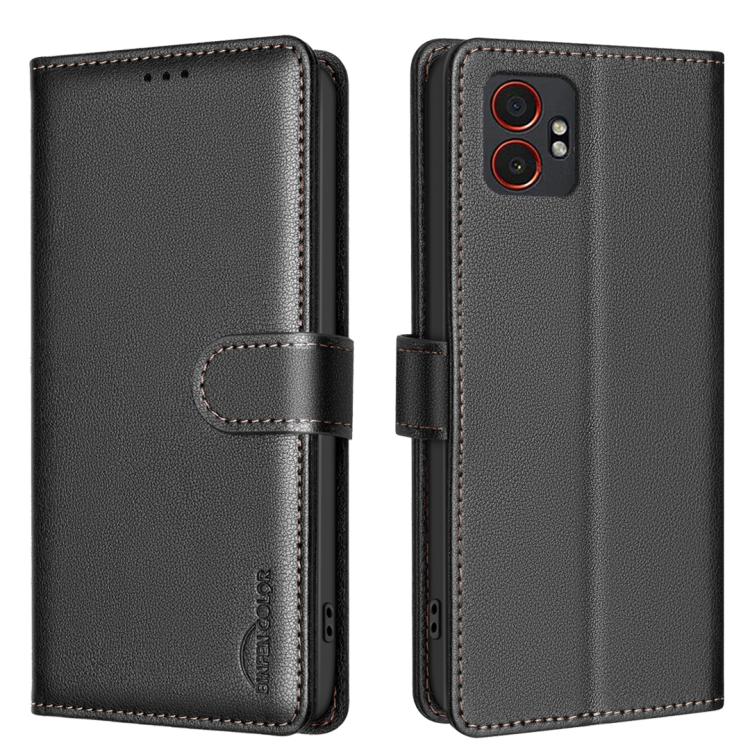 Litchi Texture RFID Anti-theft Leather Phone Case, For Samsung Galaxy M36 5G6 5G, For Samsung Galaxy M16 5G / F16 5G, For Samsung Galaxy M06 5G / F06 5G, For Samsung Galaxy XCover 7 Pro