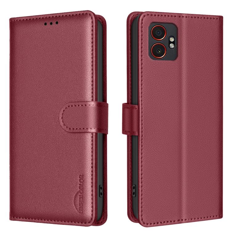 Litchi Texture RFID Anti-theft Leather Phone Case, For Samsung Galaxy M36 5G6 5G, For Samsung Galaxy M16 5G / F16 5G, For Samsung Galaxy M06 5G / F06 5G, For Samsung Galaxy XCover 7 Pro