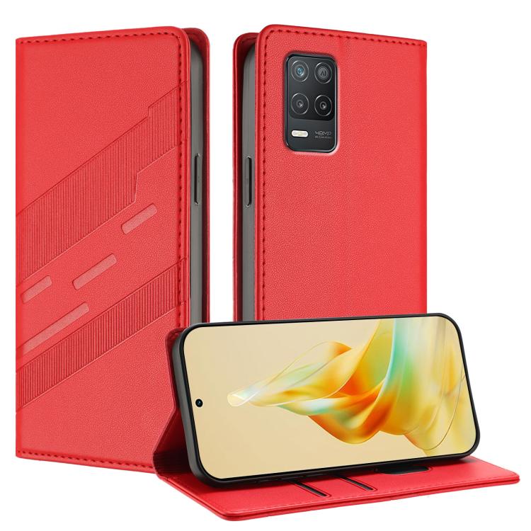 Embossed Multi-functional Wallet Retro Leather Phone Case, For Realme 9 Pro, For Realme 9i, For Realme GT Neo2, For Realme 8 5G, For Realme V11 5G, For Realme GT 5G