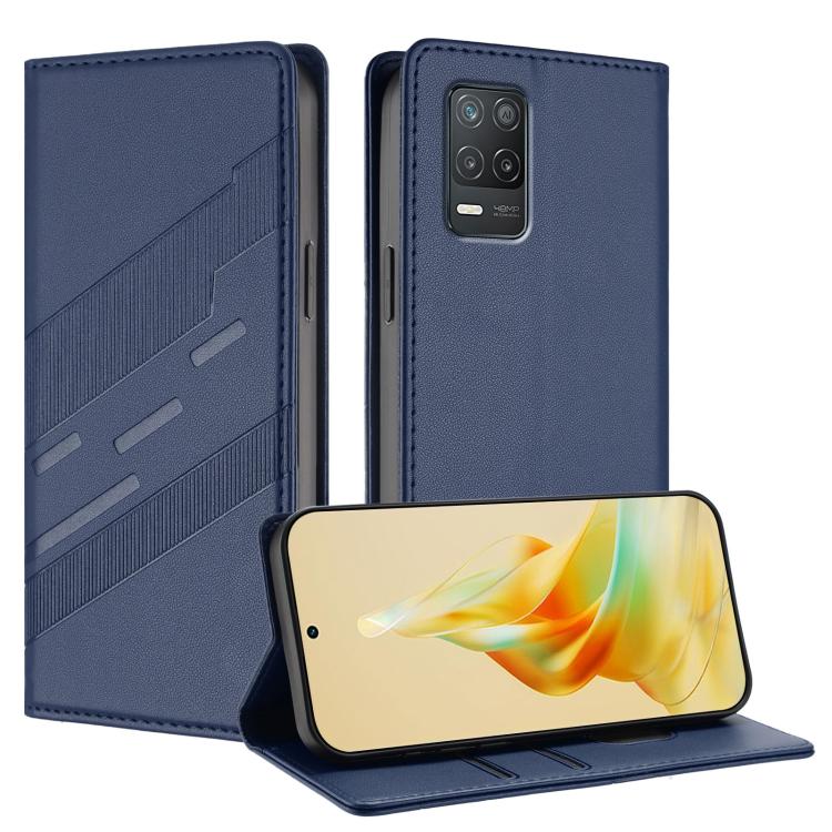 Embossed Multi-functional Wallet Retro Leather Phone Case, For Realme 9 Pro, For Realme 9i, For Realme GT Neo2, For Realme 8 5G, For Realme V11 5G, For Realme GT 5G