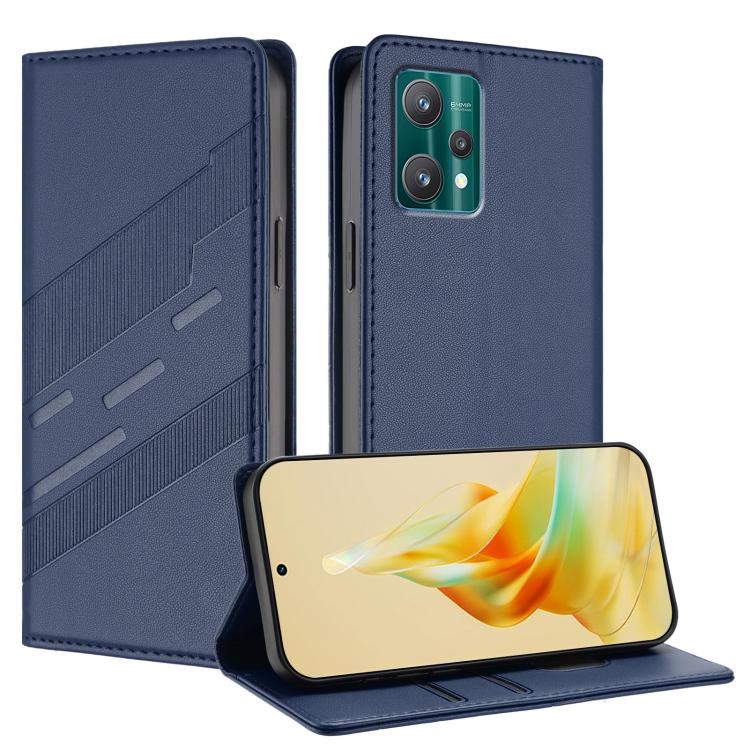 Embossed Multi-functional Wallet Retro Leather Phone Case, For Realme 9 Pro, For Realme 9i, For Realme GT Neo2, For Realme 8 5G, For Realme V11 5G, For Realme GT 5G