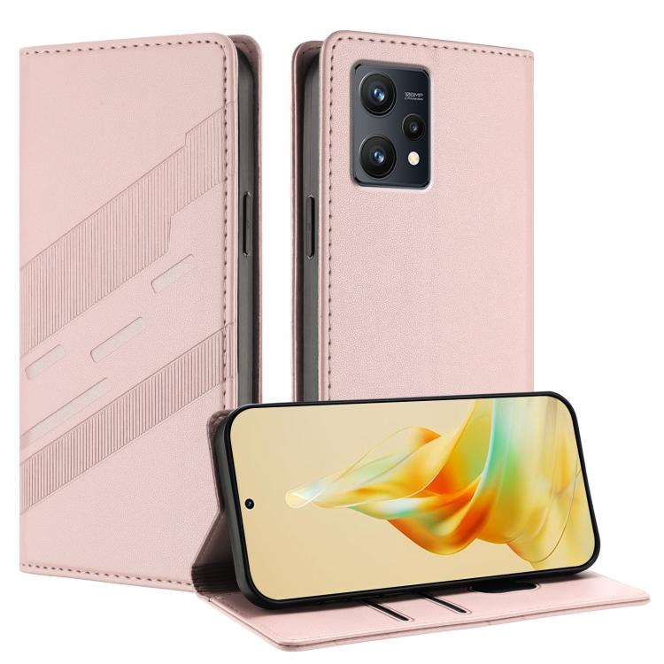 Embossed Multi-functional Wallet Retro Leather Phone Case, For Realme 10 5G, For Realme C33, For Realme C30, For Realme V23, For Realme GT Neo3, For Realme 9 Pro+