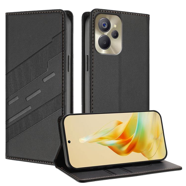 Embossed Multi-functional Wallet Retro Leather Phone Case, For Realme 10 5G, For Realme C33, For Realme C30, For Realme V23, For Realme GT Neo3, For Realme 9 Pro+