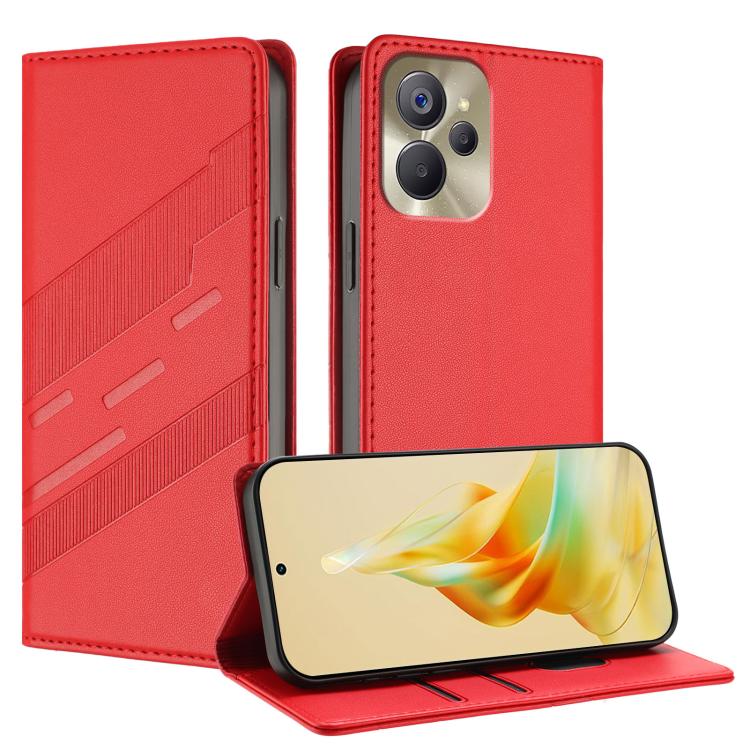 Embossed Multi-functional Wallet Retro Leather Phone Case, For Realme 10 5G, For Realme C33, For Realme C30, For Realme V23, For Realme GT Neo3, For Realme 9 Pro+