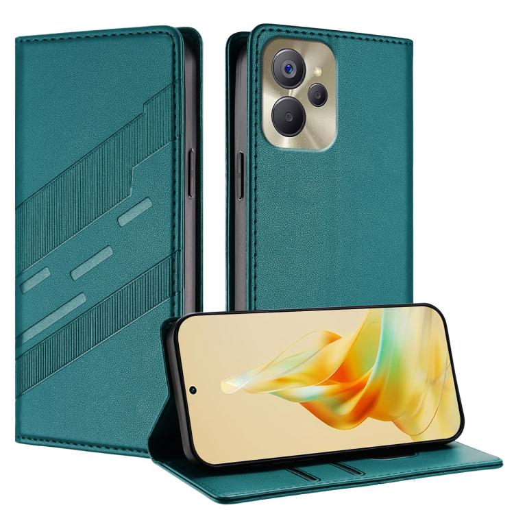 Embossed Multi-functional Wallet Retro Leather Phone Case, For Realme 10 5G, For Realme C33, For Realme C30, For Realme V23, For Realme GT Neo3, For Realme 9 Pro+