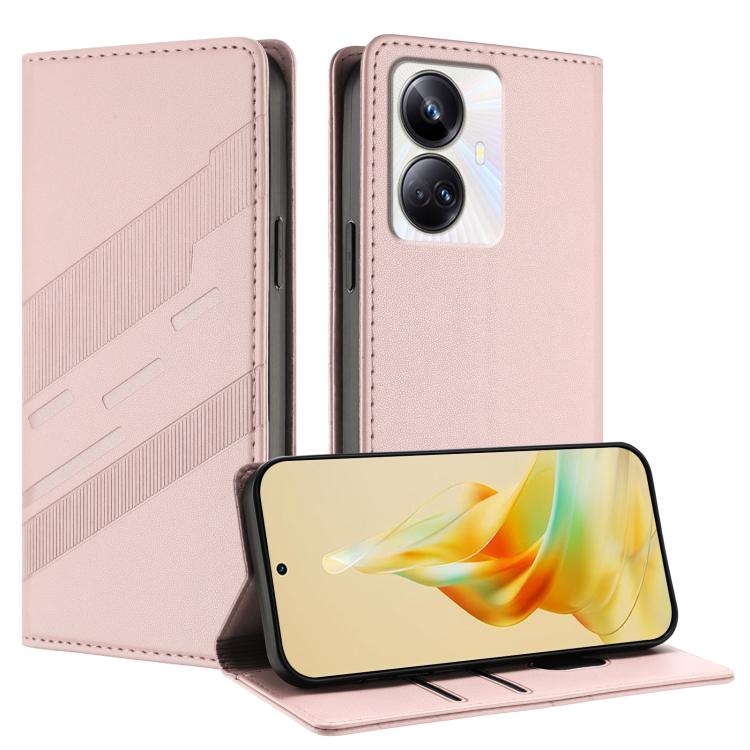 Embossed Multi-functional Wallet Retro Leather Phone Case, For Realme C65 4G, For Realme 10T, For Realme C55, For Realme GT3, For Realme 10 Pro, For Realme 10 Pro+