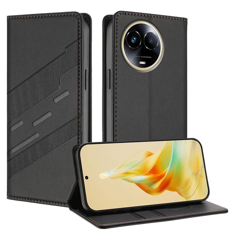 Embossed Multi-functional Wallet Retro Leather Phone Case, For Realme C67 4G, For Realme 11 4G, For Realme GT5, For Realme 11 5G, For Realme C53 4G, For Realme 11 Pro