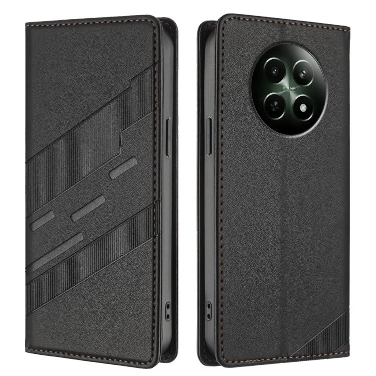 Embossed Multi-functional Wallet Retro Leather Phone Case, For Realme 12 4G, For Realme C63 4G, For Realme GT Neo6, For Realme 12 5G, For Realme 12+, For Realme 12 Pro