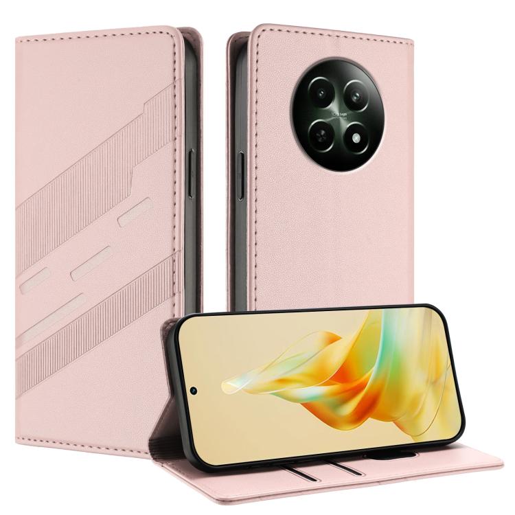 Embossed Multi-functional Wallet Retro Leather Phone Case, For Realme 12 4G, For Realme C63 4G, For Realme GT Neo6, For Realme 12 5G, For Realme 12+, For Realme 12 Pro