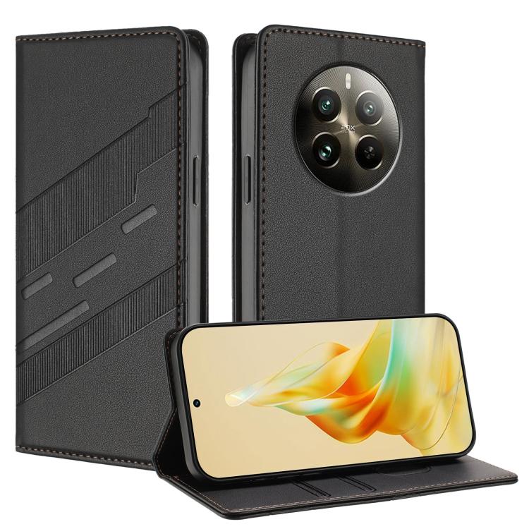 Embossed Multi-functional Wallet Retro Leather Phone Case, For Realme 12 4G, For Realme C63 4G, For Realme GT Neo6, For Realme 12 5G, For Realme 12+, For Realme 12 Pro