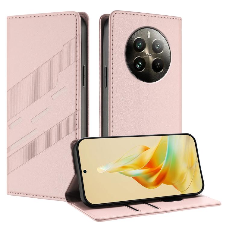 Embossed Multi-functional Wallet Retro Leather Phone Case, For Realme 12 4G, For Realme C63 4G, For Realme GT Neo6, For Realme 12 5G, For Realme 12+, For Realme 12 Pro