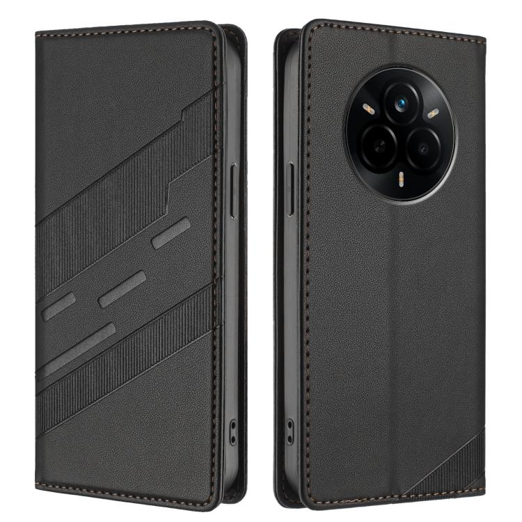 Embossed Multi-functional Wallet Retro Leather Phone Case, For Realme 14 Pro, For Realme C75 4G, For Realme GT7 Pro, For Realme C63 5G, For Realme 13+ Global, For Realme 13 Pro