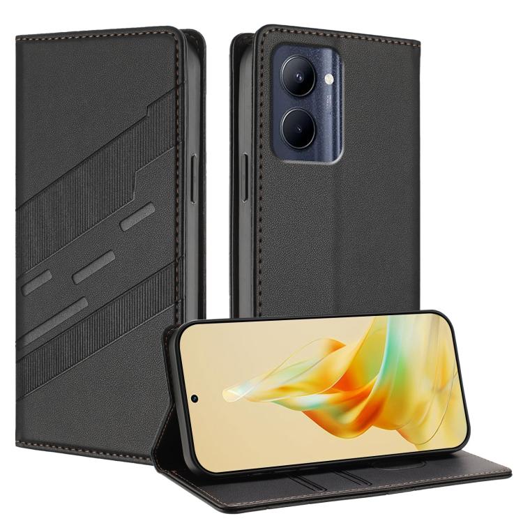 Embossed Multi-functional Wallet Retro Leather Phone Case, For Realme 10 5G, For Realme C33, For Realme C30, For Realme V23, For Realme GT Neo3, For Realme 9 Pro+