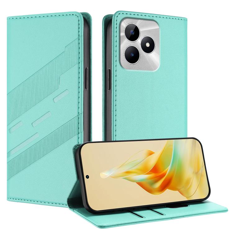Embossed Multi-functional Wallet Retro Leather Phone Case, For Realme C67 4G, For Realme 11 4G, For Realme GT5, For Realme 11 5G, For Realme C53 4G, For Realme 11 Pro