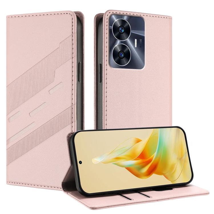 Embossed Multi-functional Wallet Retro Leather Phone Case, For Realme C65 4G, For Realme 10T, For Realme C55, For Realme GT3, For Realme 10 Pro, For Realme 10 Pro+