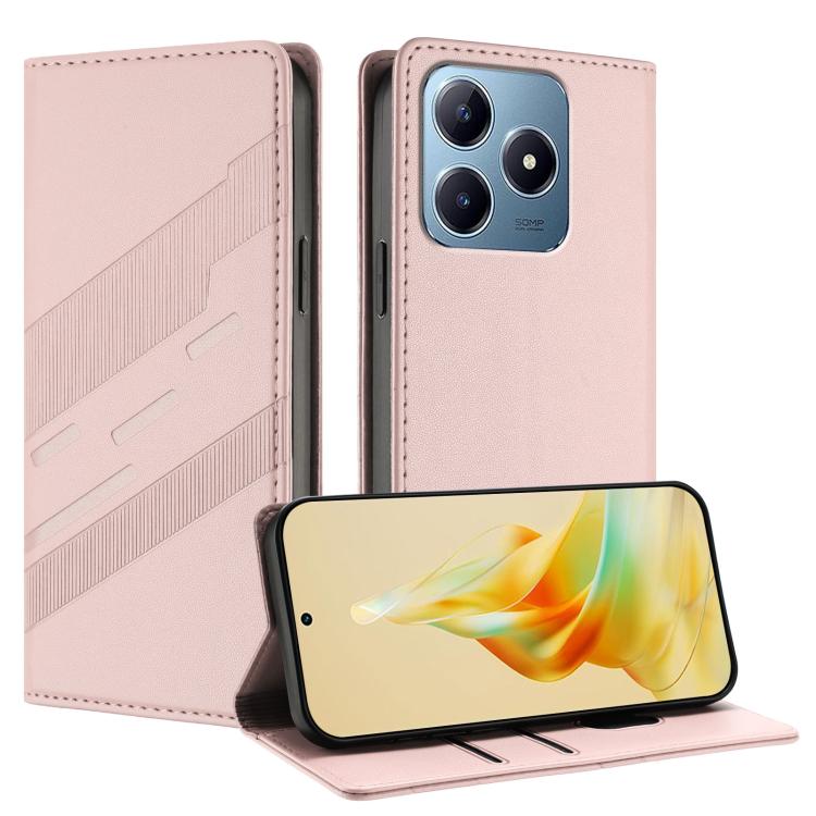 Embossed Multi-functional Wallet Retro Leather Phone Case, For Realme 12 4G, For Realme C63 4G, For Realme GT Neo6, For Realme 12 5G, For Realme 12+, For Realme 12 Pro