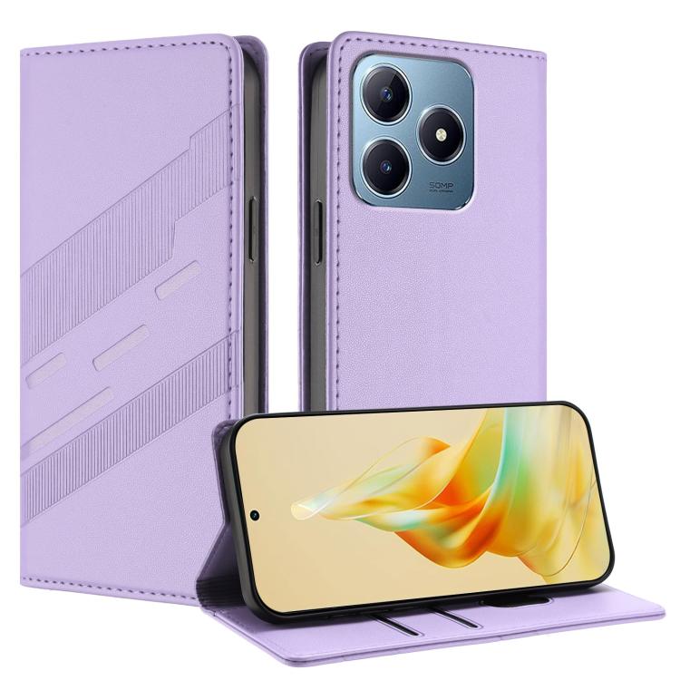 Embossed Multi-functional Wallet Retro Leather Phone Case, For Realme 12 4G, For Realme C63 4G, For Realme GT Neo6, For Realme 12 5G, For Realme 12+, For Realme 12 Pro