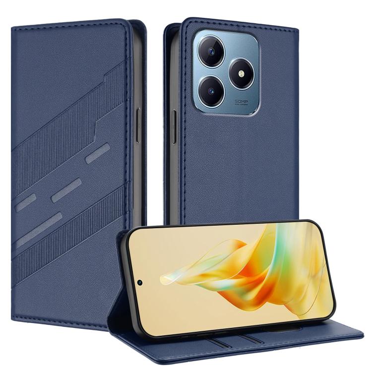 Embossed Multi-functional Wallet Retro Leather Phone Case, For Realme 12 4G, For Realme C63 4G, For Realme GT Neo6, For Realme 12 5G, For Realme 12+, For Realme 12 Pro
