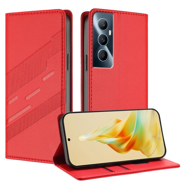 Embossed Multi-functional Wallet Retro Leather Phone Case, For Realme C65 4G, For Realme 10T, For Realme C55, For Realme GT3, For Realme 10 Pro, For Realme 10 Pro+