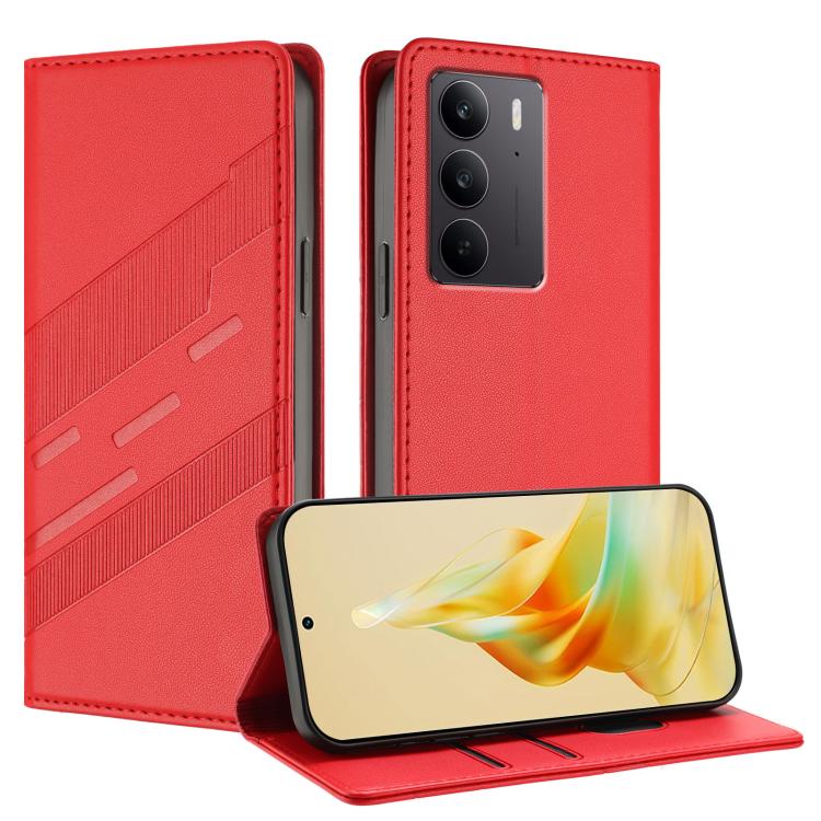 Embossed Multi-functional Wallet Retro Leather Phone Case, For Realme 14 Pro, For Realme C75 4G, For Realme GT7 Pro, For Realme C63 5G, For Realme 13+ Global, For Realme 13 Pro