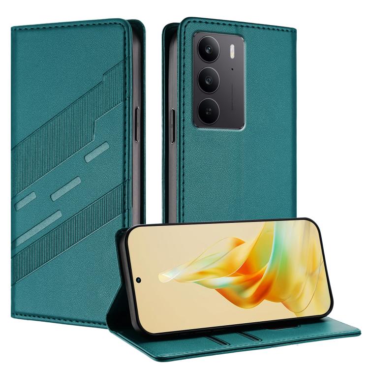 Embossed Multi-functional Wallet Retro Leather Phone Case, For Realme 14 Pro, For Realme C75 4G, For Realme GT7 Pro, For Realme C63 5G, For Realme 13+ Global, For Realme 13 Pro