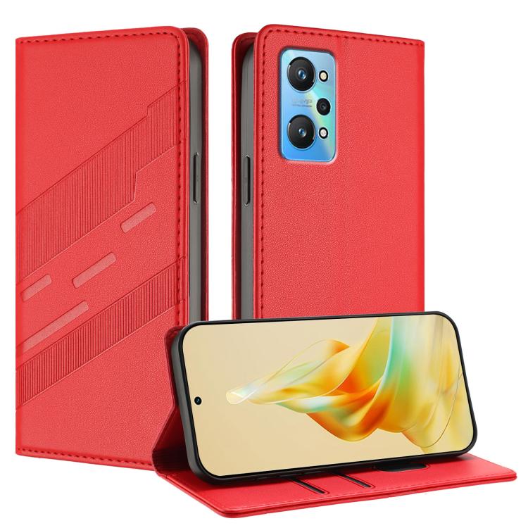 Embossed Multi-functional Wallet Retro Leather Phone Case, For Realme 9 Pro, For Realme 9i, For Realme GT Neo2, For Realme 8 5G, For Realme V11 5G, For Realme GT 5G