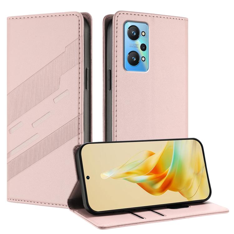 Embossed Multi-functional Wallet Retro Leather Phone Case, For Realme 9 Pro, For Realme 9i, For Realme GT Neo2, For Realme 8 5G, For Realme V11 5G, For Realme GT 5G