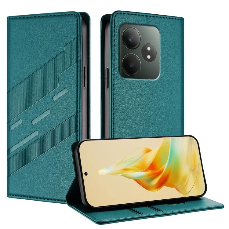 Embossed Multi-functional Wallet Retro Leather Phone Case, For Realme 12 4G, For Realme C63 4G, For Realme GT Neo6, For Realme 12 5G, For Realme 12+, For Realme 12 Pro