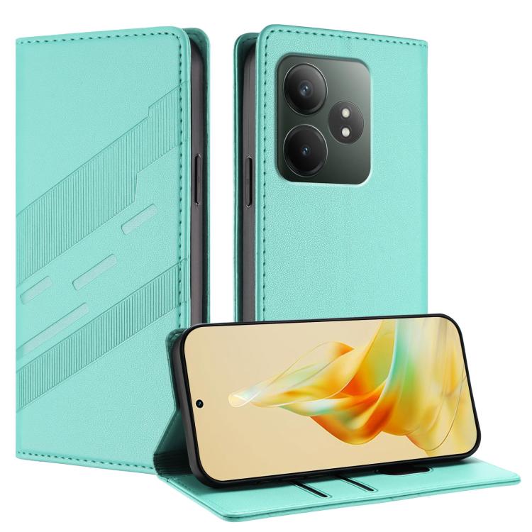 Embossed Multi-functional Wallet Retro Leather Phone Case, For Realme 12 4G, For Realme C63 4G, For Realme GT Neo6, For Realme 12 5G, For Realme 12+, For Realme 12 Pro