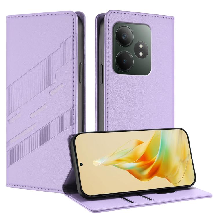 Embossed Multi-functional Wallet Retro Leather Phone Case, For Realme 12 4G, For Realme C63 4G, For Realme GT Neo6, For Realme 12 5G, For Realme 12+, For Realme 12 Pro